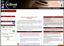 ARTeHIS collection dans HAL_SHS